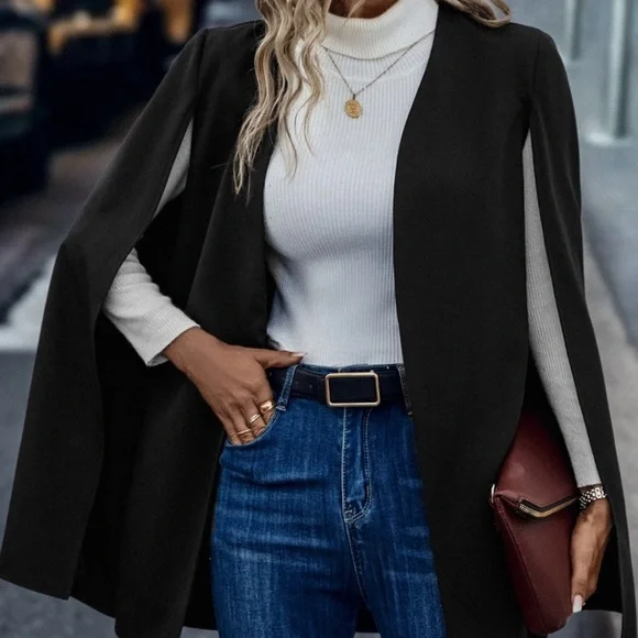 Mango NWOT Open Cut Blazer Size Small - Picture 1 of 4